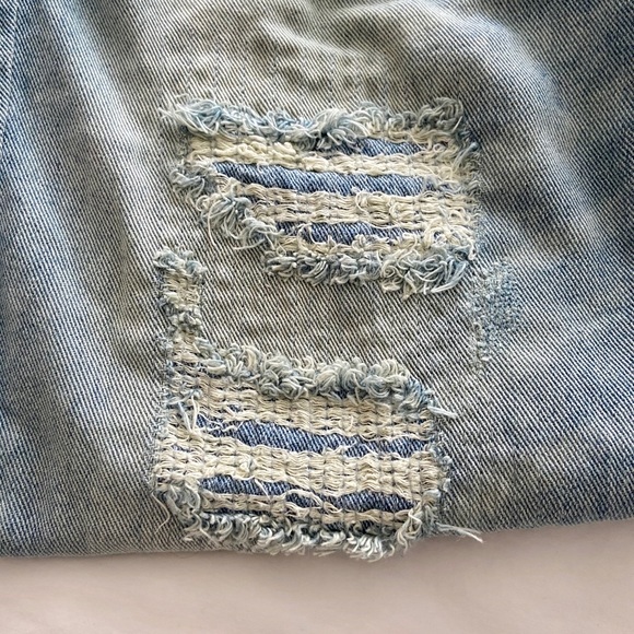 BCBG Distressed Boyfriend Jeans - Picture 2 of 7